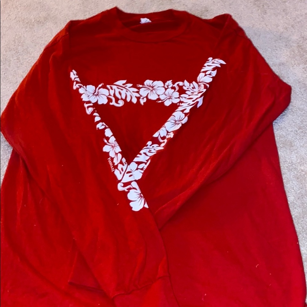 Red long sleeve